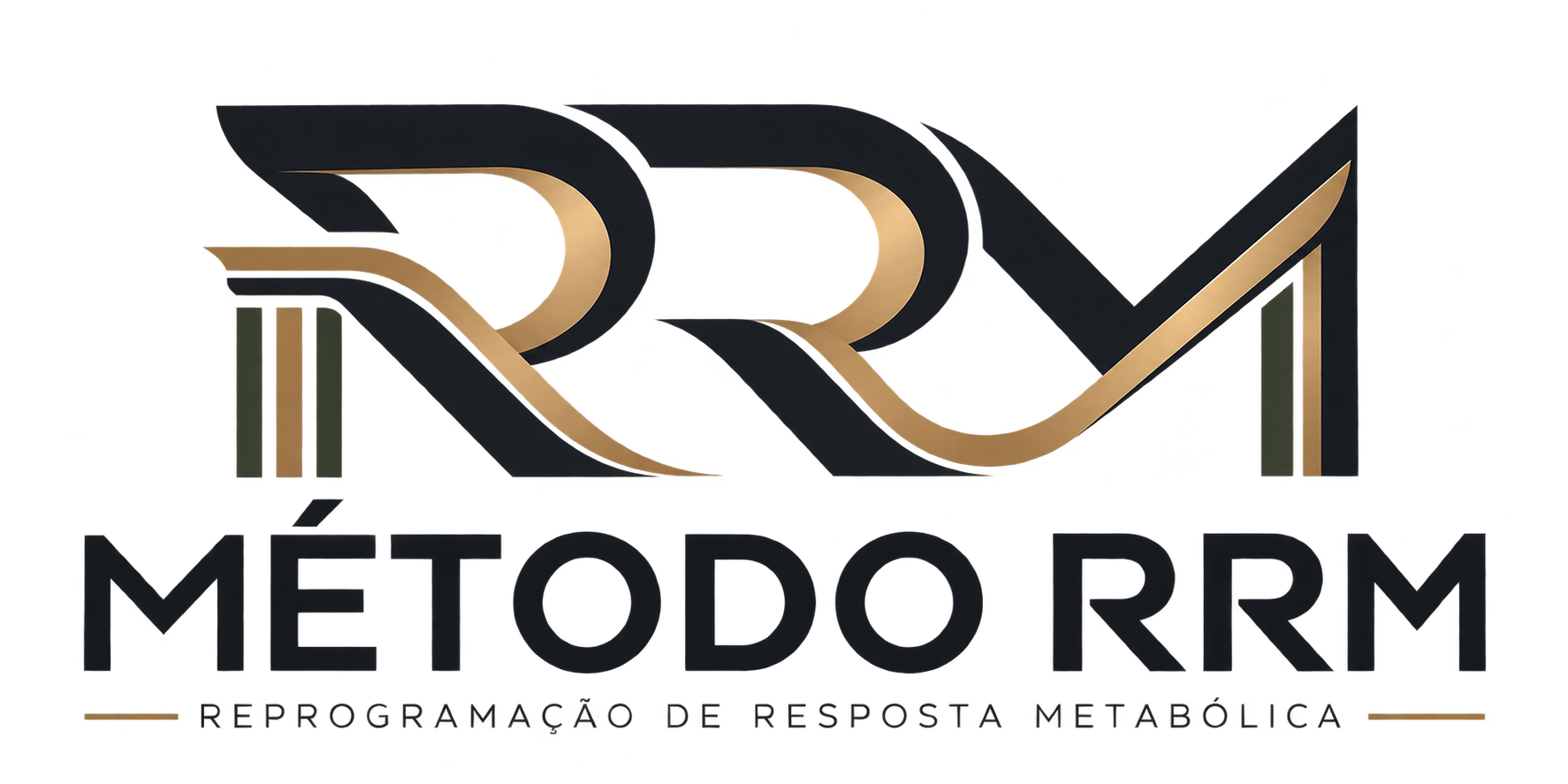 Identidade visual do Método RRM — Reprogramação de Resposta Metabólica